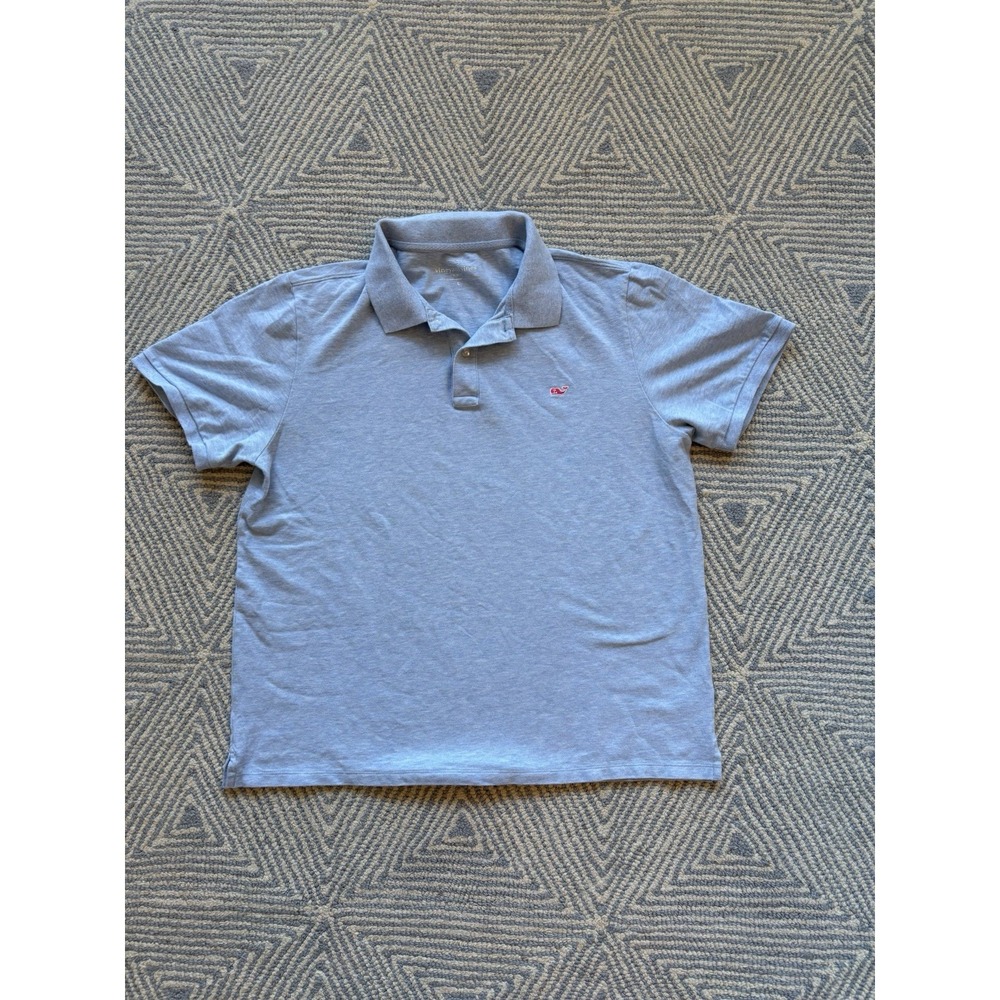 Vineyard Vines Slim Fit Polo Shirt‎ - Light Blue - Large